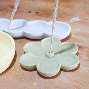 Porta Inciensos Flor