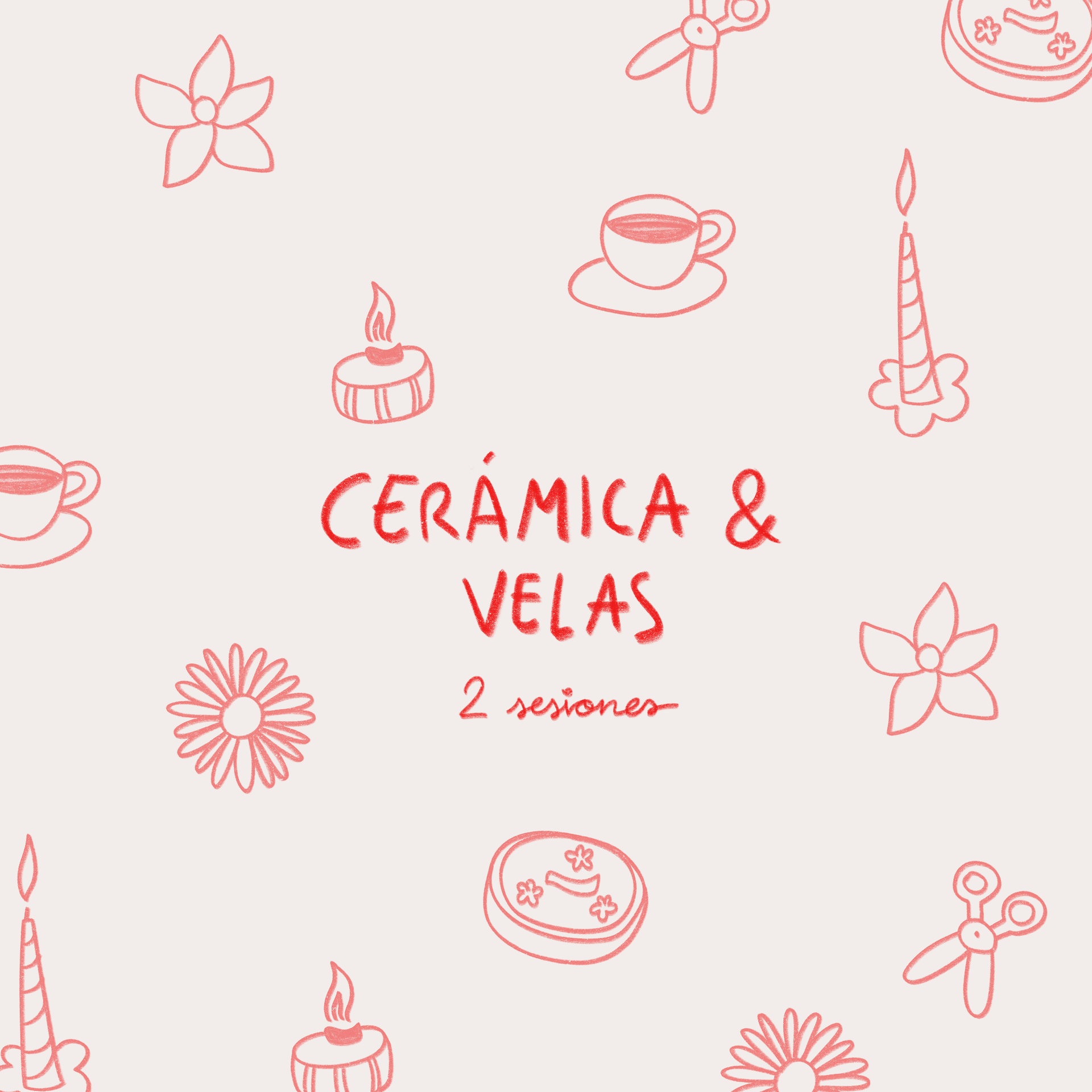 Cerámica y velas