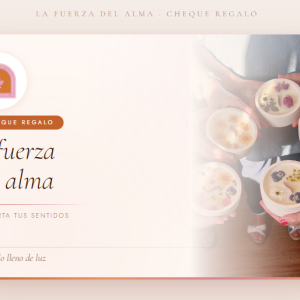 Tarjeta Regalo La Fuerza del Alma