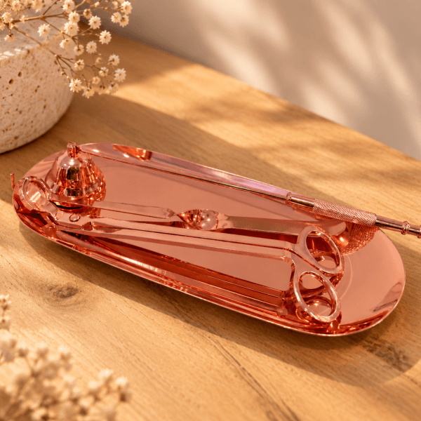 Set de cuidado de velas · Rose Gold